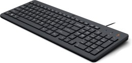 Klawiatura HP 150 Wired Keyboard przewodowa czarna 664R5AA Hewlett-Packard