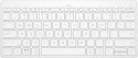 Klawiatura HP 350 Compact Multi-Device Bluetooth Keyboard bezprzewodowa biała 692T0AA Hewlett-Packard