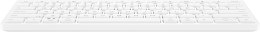 Klawiatura HP 350 Compact Multi-Device Bluetooth Keyboard bezprzewodowa biała 692T0AA Hewlett-Packard