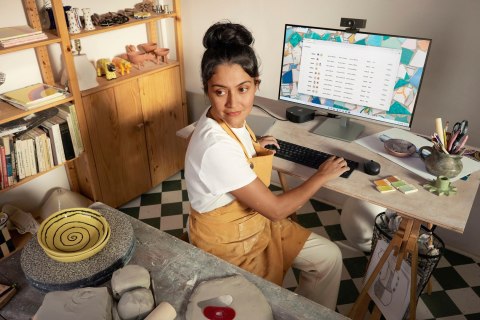 Klawiatura HP 350 Compact Multi-Device Bluetooth Keyboard bezprzewodowa czarna 692S8AA Hewlett-Packard