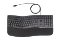 Klawiatura HP 480 Comfort Wired Keyboard przewodowa czarna 8T6M1AA Hewlett-Packard