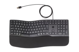 Klawiatura HP 480 Comfort Wired Keyboard przewodowa czarna 8T6M1AA Hewlett-Packard