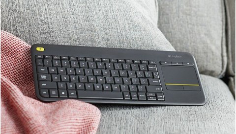 Klawiatura Logitech K400 920-007145 (USB 2.0; kolor czarny Logitech
