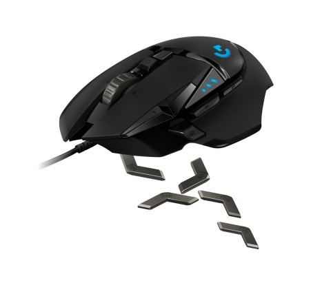 Mysz Logitech G502 Hero 910-005470 (optyczna; 16000 DPI; kolor czarny) Logitech