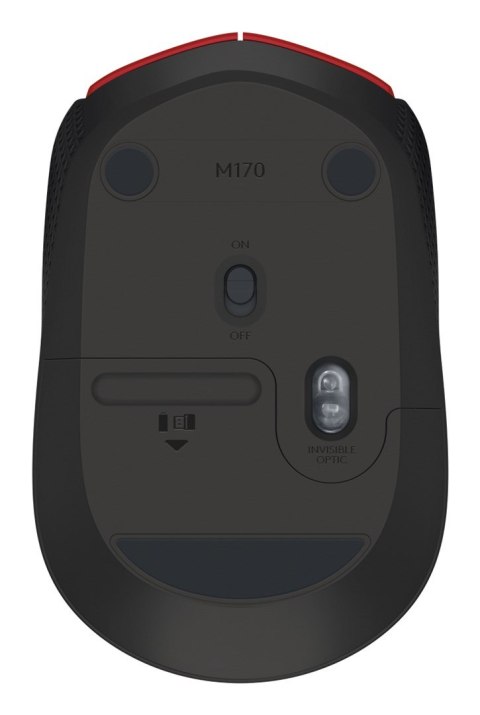 Mysz Logitech M171 910-004641 (optyczna; 1000 DPI; kolor czerwony) Logitech