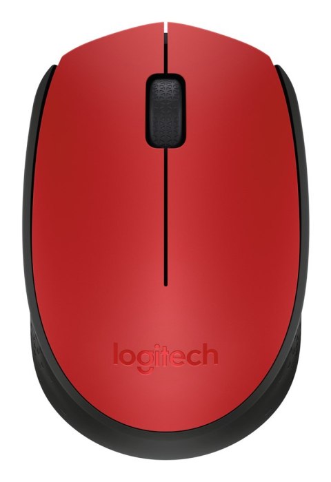 Mysz Logitech M171 910-004641 (optyczna; 1000 DPI; kolor czerwony) Logitech