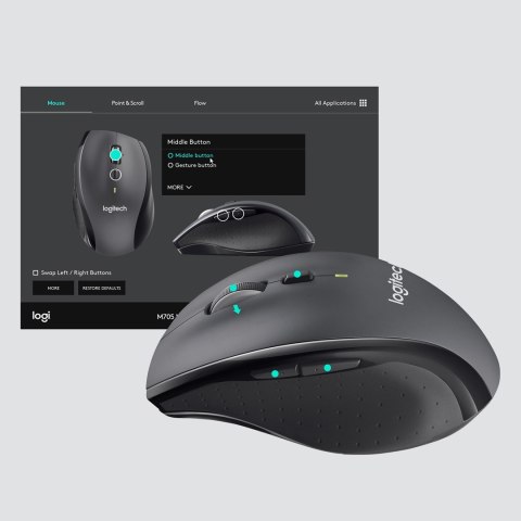 Mysz Logitech M705 black 910-006034 Biz Logitech