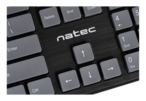 NATEC KLAWIATURA DISCUS 2 US SLIM CZARNA NKL-1829 NATEC