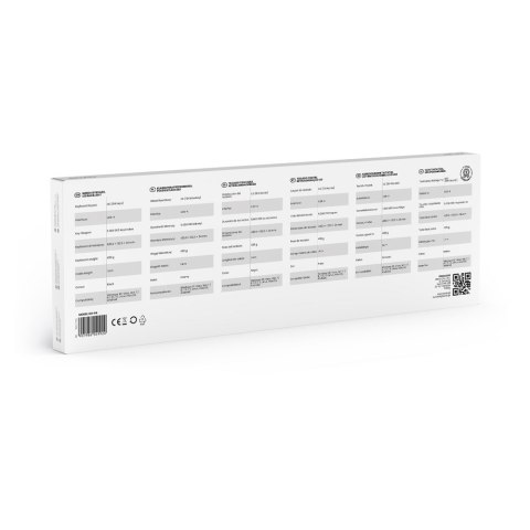 SAVIO KLAWIATURA PRZEWODOWA PODŚWIETLANA LED KB-04 SAVIO