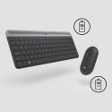 Wireless Keyboard and Mouse Combo MK470 GRAPHITE Logitech