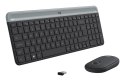 Wireless Keyboard and Mouse Combo MK470 GRAPHITE Logitech