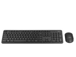 Zestaw klawiatura + mysz Asus CW100 Wireless Keyboard and Mouse Set Black ASUS