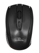 Zestaw klawiatura + mysz TITANUM AKRON TK109 (USB 2.0; kolor czarny; optyczna; 1600 DPI) TITANUM