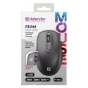 DEFENDER MYSZ FEAM MM-296 RF SILENT CZARNA Defender