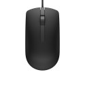 Dell Przewodowa mysz optyczna MS116 Czarna Dell