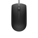 Dell mysz przewodowa MS116 czarna (570-AAIS) Dell