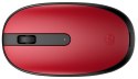 Mysz HP 240 Empire Red Bluetooth Mouse bezprzewodowa czerwono-czarna 43N05AA Hewlett-Packard