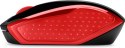 Mysz HP Wireless Mouse 200 Empress Red bezprzewodowa czerwono-czarna 2HU82AA Hewlett-Packard