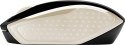 Mysz HP Wireless Mouse 200 Silk Gold bezprzewodowa czarno-złota 2HU83AA Hewlett-Packard