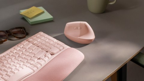Mysz Logitech Lift Vertical Pink Logitech