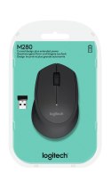 Mysz Logitech M280 910-004287 (optyczna; 1000 DPI; kolor czarny) Logitech