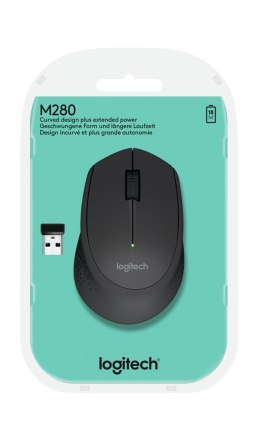 Mysz Logitech M280 910-004287 (optyczna; 1000 DPI; kolor czarny) Logitech