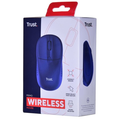 Mysz TRUST Primo Wireless Mouse matt dark blue Trust