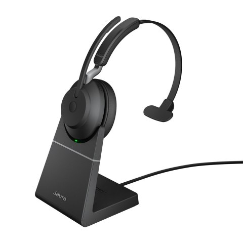 Słuchawki nauszne bezprzewodowe Jabra Evolve2 65 UC Mono USB-A + stand Jabra
