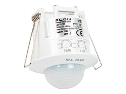 71-592# Czujnik ruchu blow ms-02 sufitowy 360° podtynkowy biały