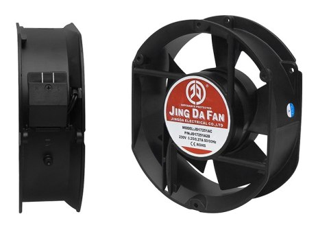 85-173# Wentylator 172x150x51mm 230v kulkowy termin Blow