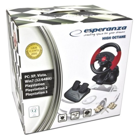 EG103 Esperanza kierownica high octane pc/ psx/ ps2/ ps3 Esperanza