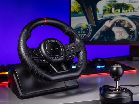 Kierownica TRACER SimRacer MANUAL GEARBOX 6 in 1 (PC/PS4/PS3/Xone/X360/SWITCH) TRACER