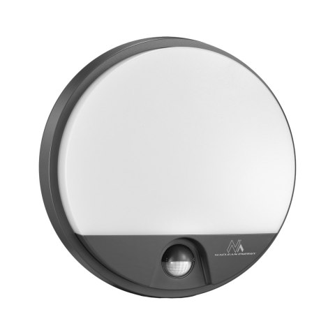 Lampa LED z sensorem ruchu MCE291 GR szara Maclean