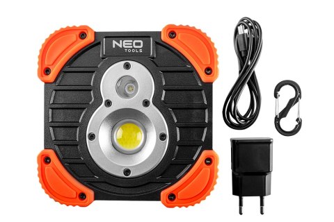 Naświetlacz akumulatorowy 750+250 lm COB NEO TOOLS