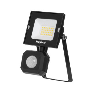 Reflektor LED naświetlacz Rebel 20W z sensorem zmierzchu i ruchu, 6500K, 230V Rebel