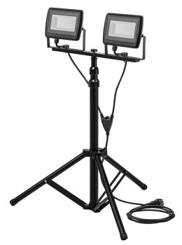 Reflektor podwójny 2x50W SMD LED 8500lm 230V na statywie 1.8m NEO TOOLS