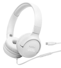 Słuchawki przewodowe JBL Tune 520 USB-C Biały JBL