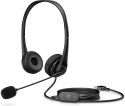 Słuchawki z mikrofonem HP Stereo USB Headset G2 przewodowe czarne 428H5AA Hewlett-Packard