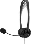 Słuchawki z mikrofonem HP Stereo USB Headset G2 przewodowe czarne 428H5AA Hewlett-Packard