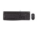 Zestaw klawiatura + mysz Logitech MK120 920-002562 (membranowa; USB 2.0; (US); kolor czarny; optyczna; 1000 DPI) Logitech