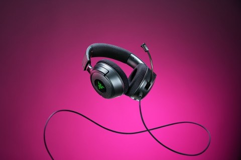 Zestaw słuchawkowy Razer Kraken V4 X Przewodowa Opaska na głowę Gaming USB Type-C / USB Type-A Czarny RAZER
