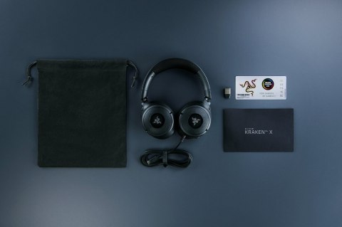Zestaw słuchawkowy Razer Kraken V4 X Przewodowa Opaska na głowę Gaming USB Type-C / USB Type-A Czarny RAZER