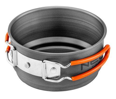 Garnki turystyczne 2 w 1 z radiatorem + torba NEO TOOLS