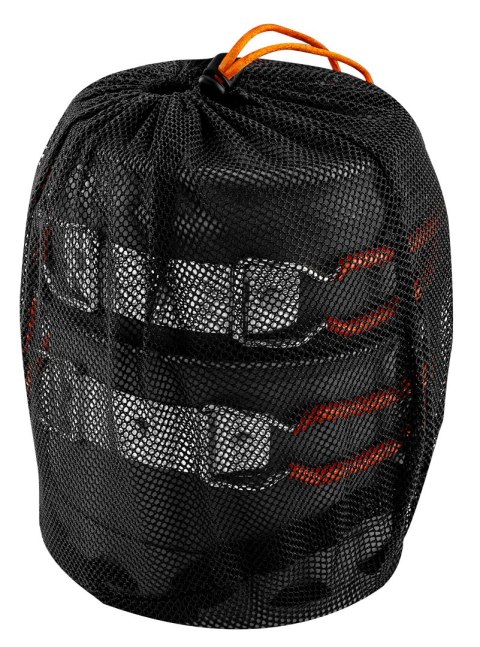 Garnki turystyczne 2 w 1 z radiatorem + torba NEO TOOLS