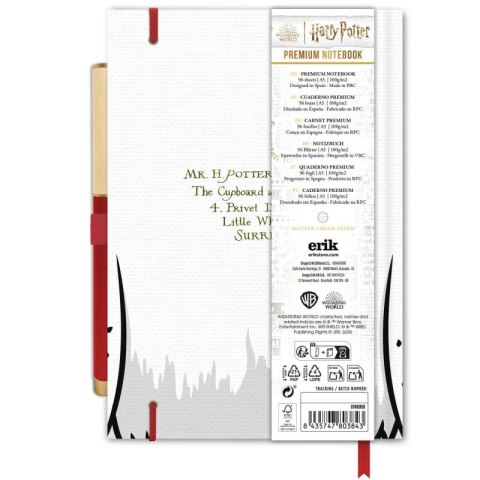 Harry Potter - Notatnik / Notes A5 z długopisem Hedwiga Harry Potter