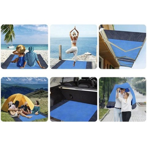 Koc plażowy/ piknikowy 208x208cm Trizand 21209 TRIZAND