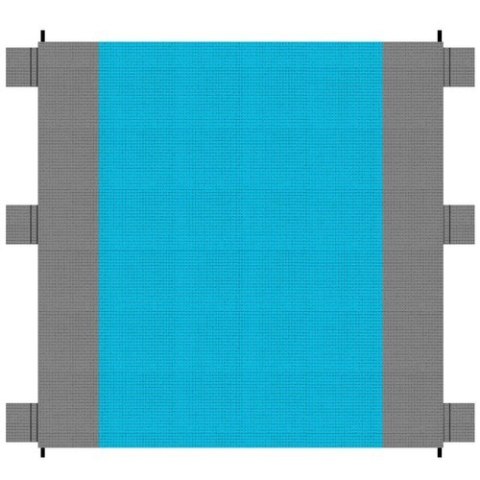 Koc plażowy/ piknikowy 208x208cm Trizand 21209 TRIZAND