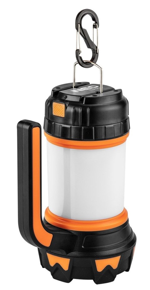 Lampa biwakowa akumulatorowa 800 lm powerbank 3 w 1 CREE T6 + SMD LED NEO TOOLS