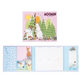 Muminki - Planner tygodniowy A4 z karteczkami samoprzylepnymi Moomin