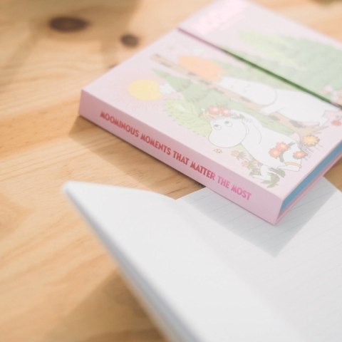Muminki - Planner tygodniowy A4 z karteczkami samoprzylepnymi Moomin